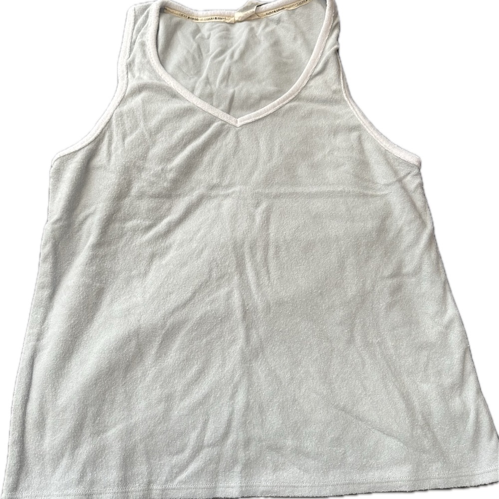 Lucky 2-piece terry cloth pj tops
